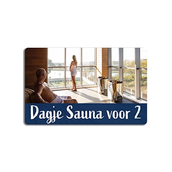 BLUE Dagje Sauna voor 2