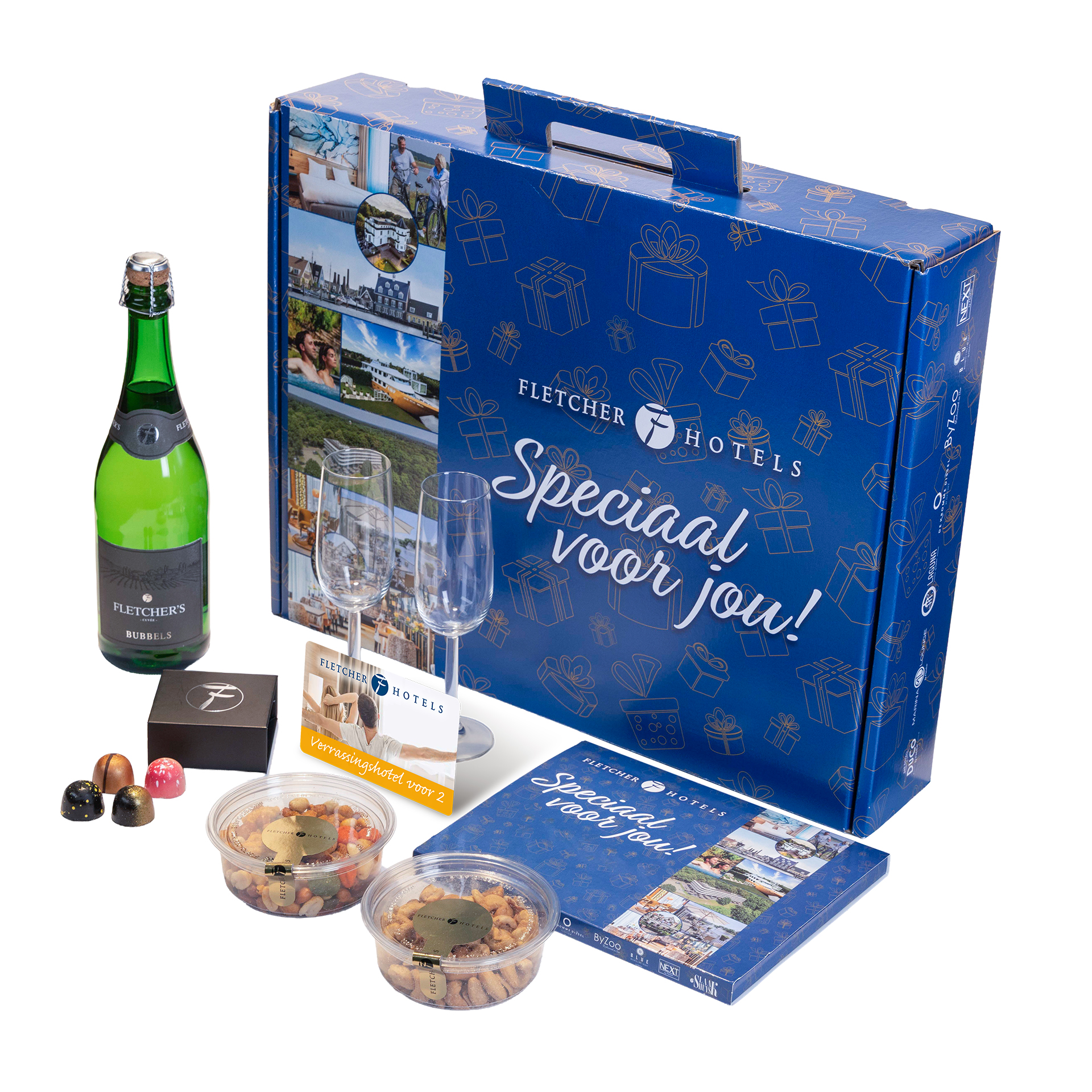 Fletcher’s Cadeaubox + Verrassingshotel Cadeaukaart