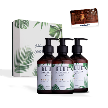 blue collection body oil